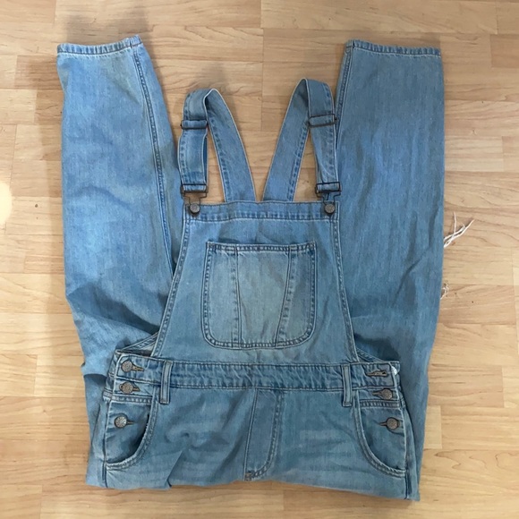 Cello Pants - Distressed overalls